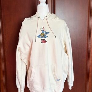 Smartwool Jiberish Eternal Solstice Bone Cream Sweatshirt Hoodie XL